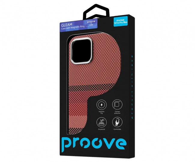 Чехол Proove Gleam Case with Magnetic Ring iPhone 12 Pro Max (gold peak)